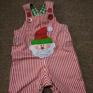 Mud Pie Baby Christmas Overalls!